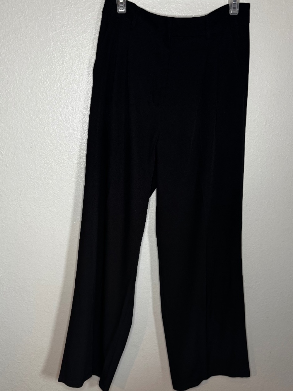 Shinestar High Waisted Black Trousers Size Medium
